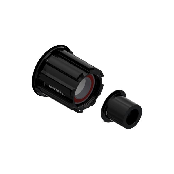 Kit cuerpo de buje libre Road RATCHET LN + tapa final derecha