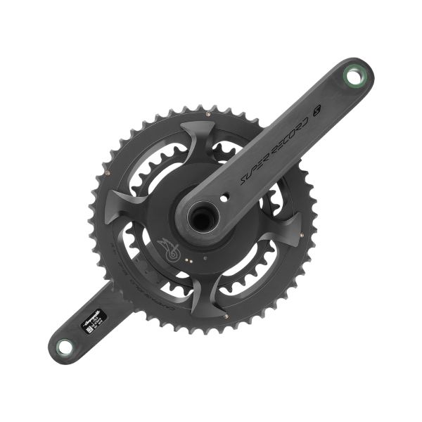 [421577207] Medidor de potencia del conjunto de bielas SUPER RECORD S WIRELESS carbono Pro-Tech 2x 12s