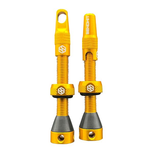 Par de VALVULAS TUBELESS compatibles con insertos de neumático