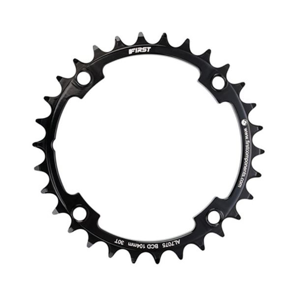 Plato redondo AL7075 BCD 104 mm, 36 dientes