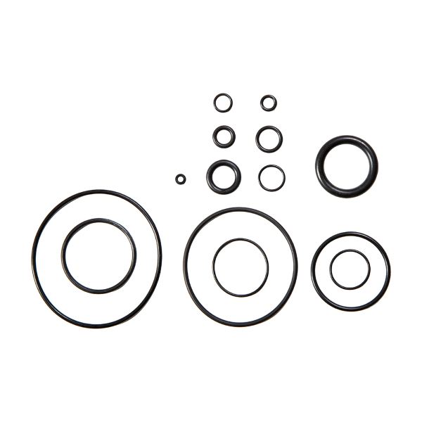 Kit amortiguador FOX CTD BV & Dish Shock, juego de juntas tóricas, 1 juego - NBR/Negro