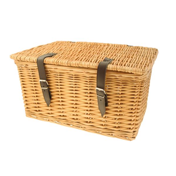 [588160230] Cesta frontal de mimbre con fibras