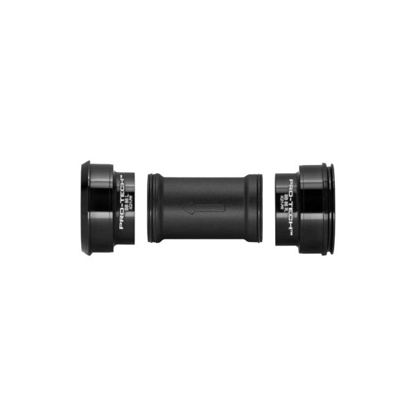 Cazoletas de pedalier Road QCK-TECH BBRight para eje de 25 mm